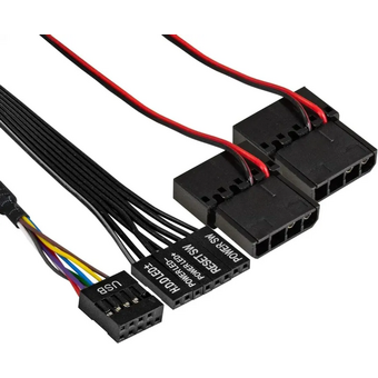  Корпус Exegate Pro 2U400-04 (EX298534RUS) 2U RM 19", глубина 400, БП 1000PPH-SE, 2*USB 