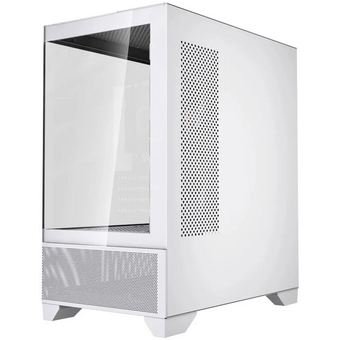  Корпус Powercase Vision Micro M4W (CVMM4W-A3), Tempered Glass, Type-C, 3x 120mm ARGB PWM Fan, белый, mATX 