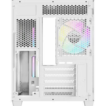  Корпус Ocypus Gamma C54 WH ARGB, (Gamma-C54-WHD300XX-GL) без БП, Midi-Tower, TG, 3x120mm 1xUSB-A 3.0 + 2xUSB 2.0, mATX, mITX White 