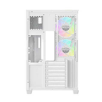  Корпус Ocypus Delta C74 WH ARGB (Delta-C74-WHD200XX-GL), без БП, Midi-Tower, TG, 2x120mm 2xUSB-A 3.0 + 1xUSB-C 3.1, ATX, mITX White 
