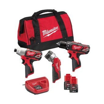  Набор электроинструмента Milwaukee М12 ВPP3А-202В (4933441225) 