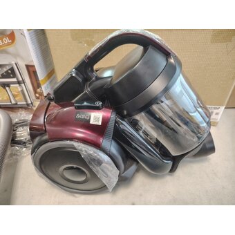  УЦ Пылесос Samsung VC21K5150HP тёмно-красный (плохая упаковка, б/у, отколота часть паза для колбы) 