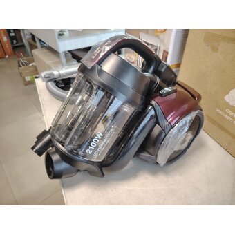  УЦ Пылесос Samsung VC21K5150HP тёмно-красный (плохая упаковка, б/у, отколота часть паза для колбы) 