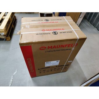  УЦ Стиральная машина MAUNFELD MFWM127ISWH (плохая упаковка, трещина на корпусе) 