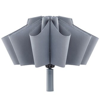  Зонт Xiaomi 90 Points Ninetygo Automatic Reverse Lighting Umbrella с фонариком серый 