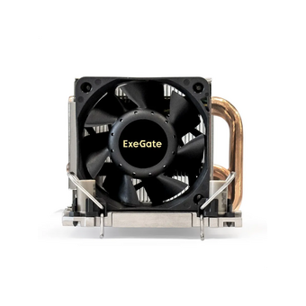  Кулер ExeGate ESNK-P0078AP4.PWM.2U.4189.Cu (EX293442RUS), 4-pin, 60мм, черный, retail 