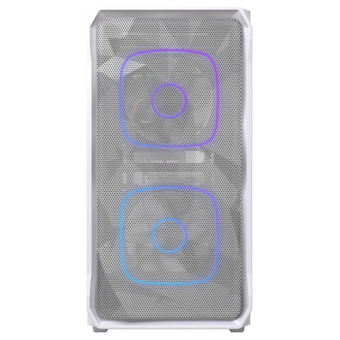  Корпус Powercase Mistral SM06 ARGB (CMMSM06W-A3), Tempered Glass, 3x120mm ARGB PWM fans, белый, mATX 