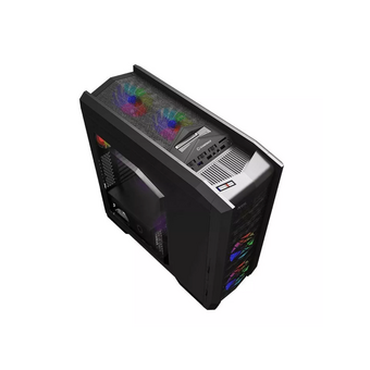  Корпус GameMax Dragon Knight без БП (Midi Tower, ATX, Черн.,4*120 ARGB+controller,USB 3.0, Hot Swap) 