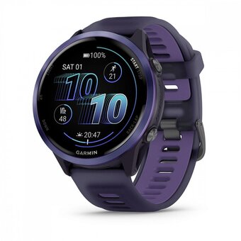  Смарт-часы Garmin ForeRunner 570 47mm Indigo ( 010-02971-02 ) 