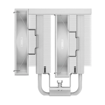  Кулер PcCooler RT720 TC ARGB WH (270W, 4-pin PWM, 157.5mm, Al/Cu, 7x6mm, 2x120mm, 73.32CFM, 34.9dBA, 2200RPM) 