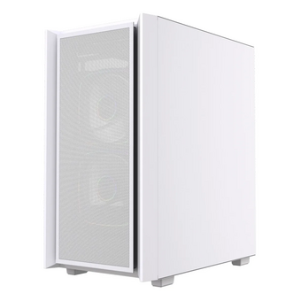  Корпус Powercase Mistral SM03 ARGB (CMMSM03W-A3), Tempered Glass, 3x120mm ARGB PWM fans, белый, mATX 