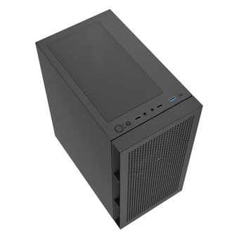  Корпус Powercase Mistral SM01 SI (CMMSM01-F2), Non Window, 2x120mm PWM fans, чёрный, mATX 