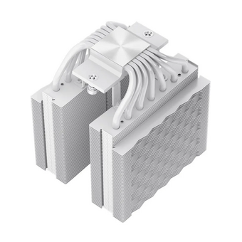  Кулер PcCooler RT720 TC ARGB WH (270W, 4-pin PWM, 157.5mm, Al/Cu, 7x6mm, 2x120mm, 73.32CFM, 34.9dBA, 2200RPM) 