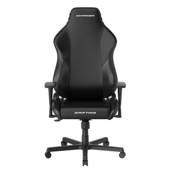  Кресло DxRacer OH/DL23/N PU-кожа, Топ-Ган, подлокотники 3D чёрное 