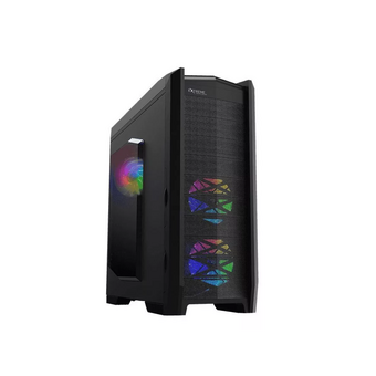  Корпус GameMax Dragon Knight без БП (Midi Tower, ATX, Черн.,4*120 ARGB+controller,USB 3.0, Hot Swap) 