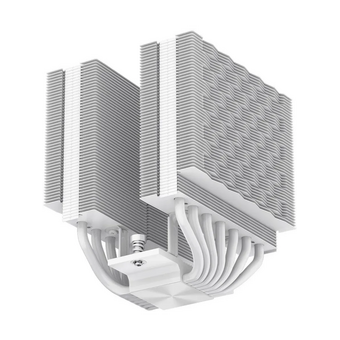  Кулер PcCooler RT720 TC ARGB WH (270W, 4-pin PWM, 157.5mm, Al/Cu, 7x6mm, 2x120mm, 73.32CFM, 34.9dBA, 2200RPM) 