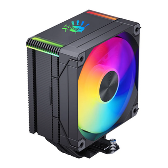  Кулер Bloody AC-12 (AC-12-230-BK) Soc-AM5/AM4/1200/1700/1851 черный 4-pin 14-26dB Al+Cu 230W 582gr Ret 