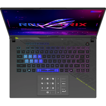  Ноутбук Asus ROG Strix G16 G614PP-WH94 (90NR0L67-M004S0-Win11)Ryzen 9 8940HX 16Gb SSD1Tb NVIDIA GeForce RTX 5070 8Gb 16" IPS FHD+ (2560x1600) grey 
