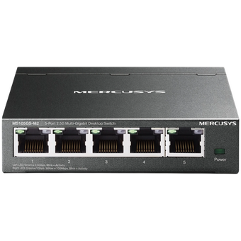  Настольный коммутатор Mercusys MS105GS-M2 с 5 портами 2,5 Гбит/с 