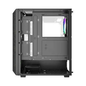  Корпус Powercase Mistral S4B ARGB (CMSB-A4), Tempered Glass, 4x 120mm ARGB PWM Fans, чёрный, ATX 