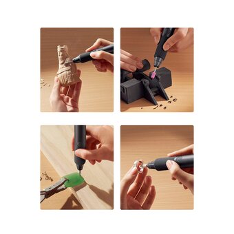  Гравер электрический Xiaomi Mijia Electric Grinding Pen 16 in 1 MJDMB001QW (черный) 