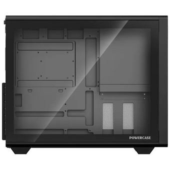  Корпус Powercase TX5 (CTX5AB-F0), TG, Type-C, No Fans, чёрный, ATX 