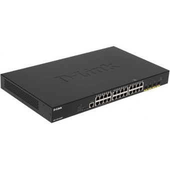  Коммутатор управляемый D-Link DGS-1250-28XMP/RU/A1A 24x1Гбит/с 4SFP+ 24PoE 370W 