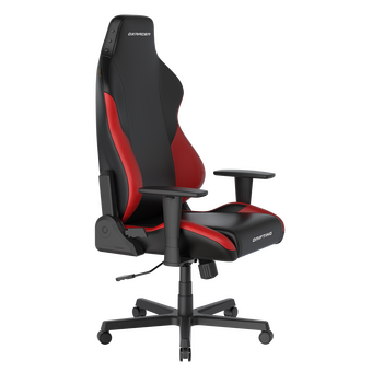  Кресло DxRacer OH/DL23/NR PU-кожа, Топ-Ган, подлокотники 3D чёрно-красное 