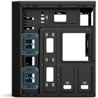  Корпус Zalman ZM-T6 Midi-Tower без БП Black 