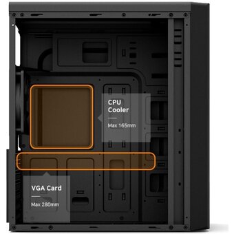  Корпус Zalman ZM-T6 Midi-Tower без БП Black 