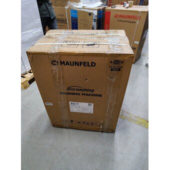  УЦ Стиральная машина MAUNFELD MFWM127ISWH (плохая упаковка, б/у, нет гарталона, пересборка) 