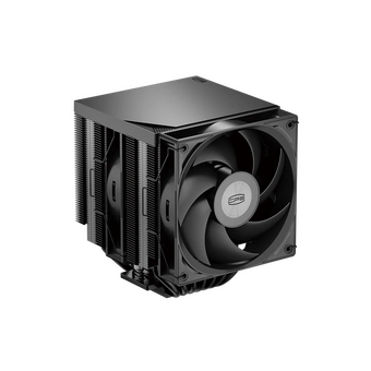  Кулер PCCOOLER RT720 TC (rt720tc-bkawyx-gl), 4-pin, ARGB, 120мм, черный, retail 