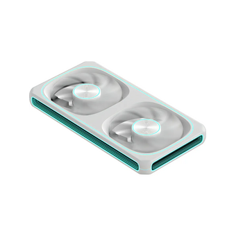  Вентилятор Formula Air Fusion 2 Reverse (air fusion 2 wh reverse), 2шт, 120мм, 4-pin, 1800об/мин, 39.11 дБ, ARGB, белый, Ret 