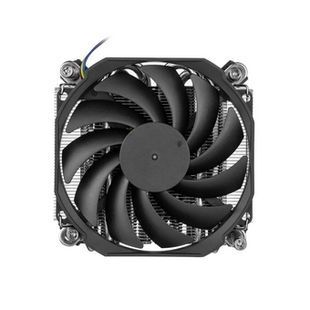  Кулер Foxline DB32i (125W, 4-pin PWM, 32mm, Al/Cu, 4x6mm, 1x90mm, 41.46CFM, 33dBA, 3400RPM, S 1851/1700/1200/115X, Black) 