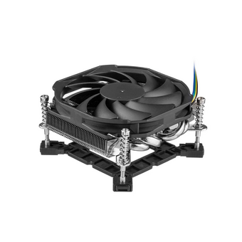  Кулер Foxline DB32i (125W, 4-pin PWM, 32mm, Al/Cu, 4x6mm, 1x90mm, 41.46CFM, 33dBA, 3400RPM, S 1851/1700/1200/115X, Black) 