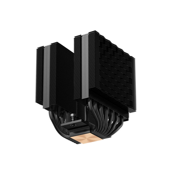  Кулер PCCOOLER RT720 TC (rt720tc-bkawyx-gl), 4-pin, ARGB, 120мм, черный, retail 