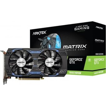  Видеокарта Arktek GTX 1660 Super 6Gb (AKN1660SD6S6GH1) GDDR6 