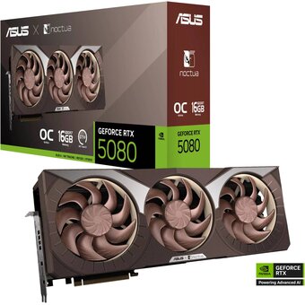  Видеокарта ASUS RTX5080 (RTX5080-O16G-Noctua) 90YV0M32-M0NA00 