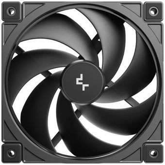  Вентилятор DEEPCOOL FD12 V2 120x120x25мм (PWM, черный, 500-2500об/мин) Color Box 