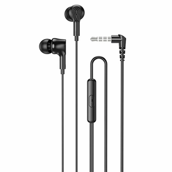 Наушники Hoco M102 Ingenious universal earphones with microphone black 