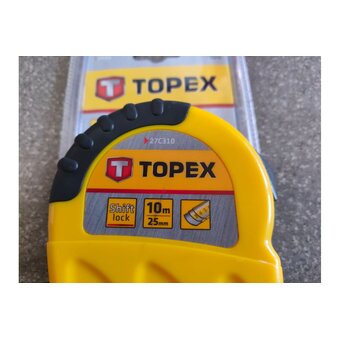  Рулетка TOPEX 27C310 10 мх25 мм 