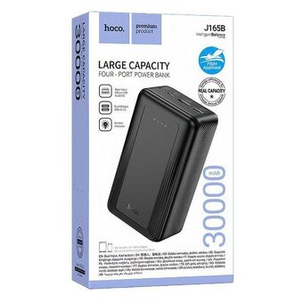 Аккумулятор внешний резервный HOCO J165B Honey power bank 30000mAh черный 