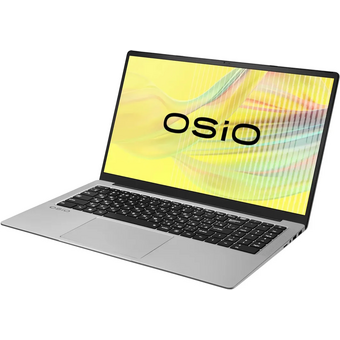  Ноутбук Osio FocusLine F160i-015 Core i5 1235U 16Gb SSD512Gb Intel UHD Graphics 16" IPS FHD (1920x1080) без ОС grey WiFi BT Cam 6000mAh 