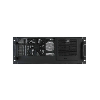  Корпус Procase RM445D-B-0, 4U, 3*5.25", 8*HDD, черный, без БП, глубина 450мм, MB 12"x10.5" 