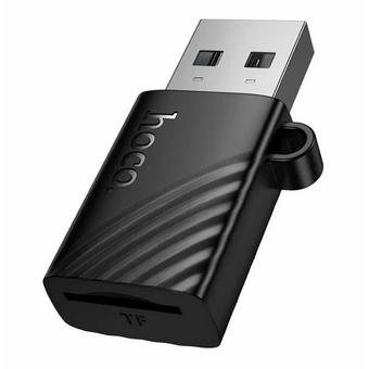  Переходник HOCO HB53 USB mini TF card reader 2.0 чёрный 