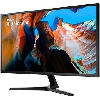  Монитор Samsung LU32J590UQMXUE, 3840x2160, VA, 2хHDMI, темно-серый 