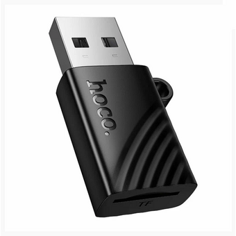  Переходник HOCO HB53 USB mini TF card reader 2.0 чёрный 