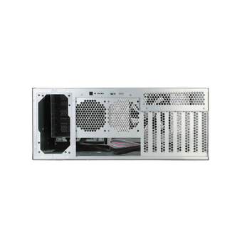  Корпус Procase RM445D-B-0, 4U, 3*5.25", 8*HDD, черный, без БП, глубина 450мм, MB 12"x10.5" 