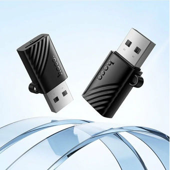  Переходник HOCO HB53 USB mini TF card reader 2.0 чёрный 