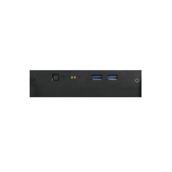  Корпус Procase RM445D-B-0, 4U, 3*5.25", 8*HDD, черный, без БП, глубина 450мм, MB 12"x10.5" 